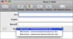 Mehrere Absender